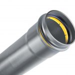 KZ PVC Rura kanal. 200/5.9/3 SN8 WK SILV LOCK lita